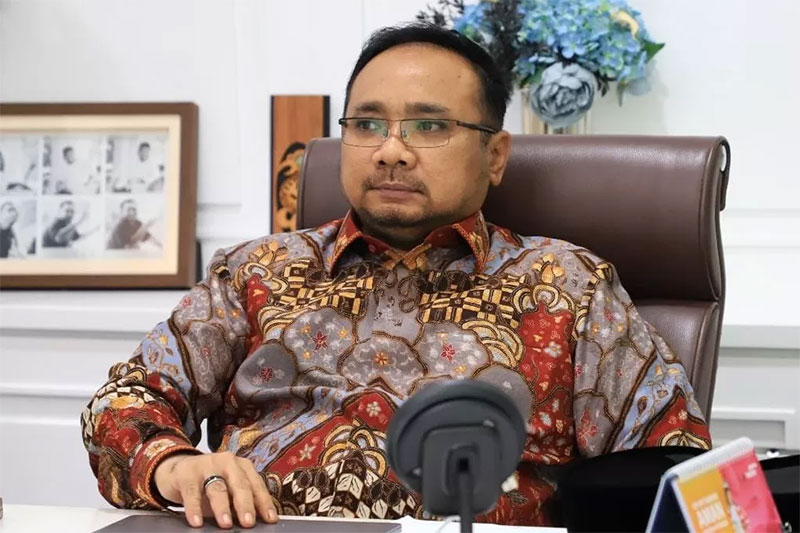 Menteri Agama, Yaqut Cholil Qoumas.