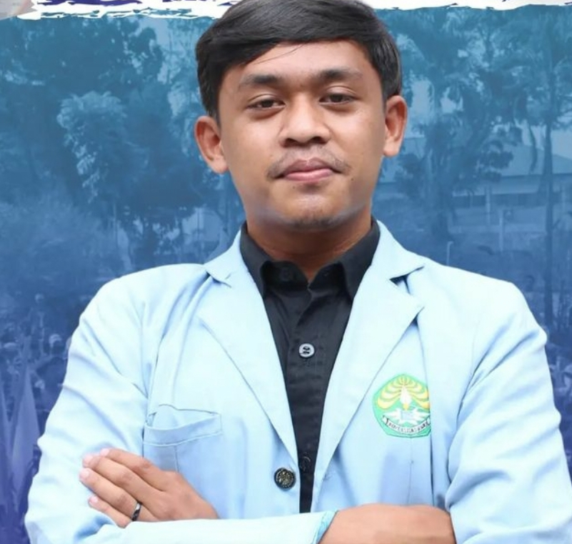 Presiden Mahasiswa BEM Universitas Riau Muhammad Ravi.