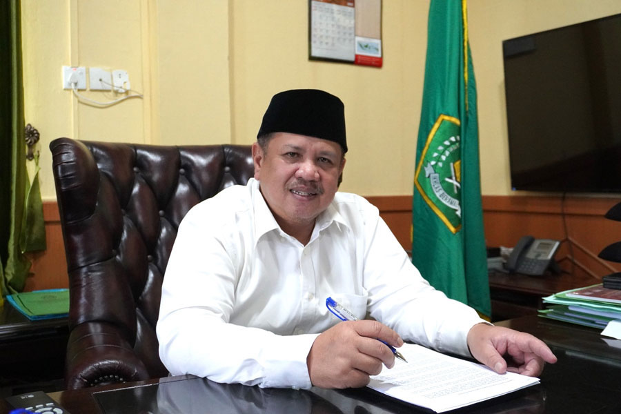 Kepala Kantor Wilayah Kementerian Agama (Kanwil Kemenag) Provinsi Kepri, Mahbub Daryanto