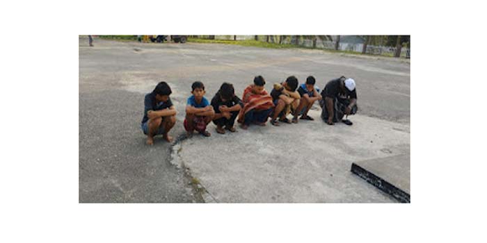 Para anak-anak dan remaja ditemukan berkelompok saat subuh diberikan pengarahan oleh Polsek Mandau agar tidak melakukan aksi yang meresahkan masyarakat,