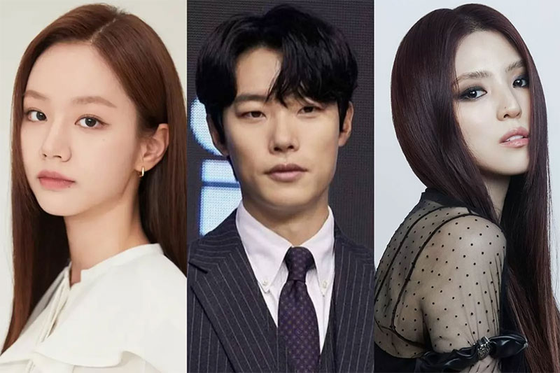 Hyeri, Ryu Junyeol dan Han So Hee.