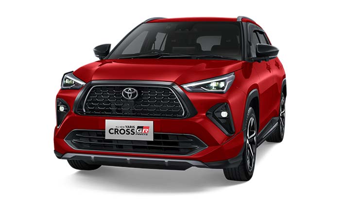 Toyota Yaris Cross menjadi salah satu produk yang dihadirkan dalam event Tebar Hadiah Ramadan (THR) di Main Atrium Living World Pekanbaru.