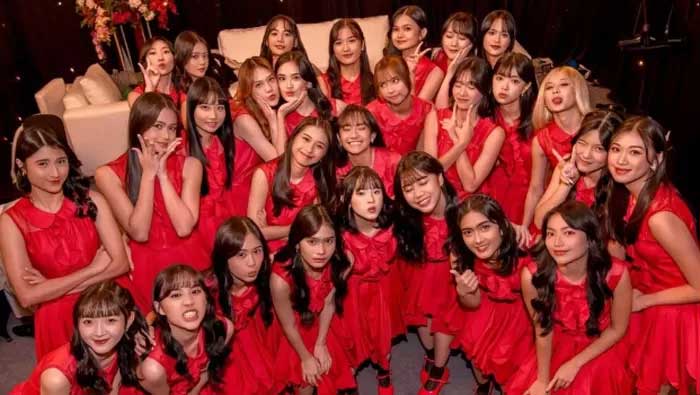 Potret grup idol JKT48.