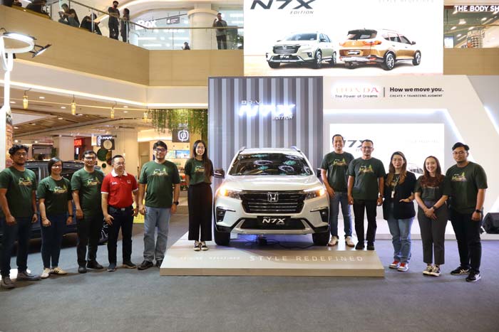 New Honda BR-V N7X Edition resmi diluncurkan di Pekanbaru tepatnya di Living World Pekanbaru, pekan lalu.