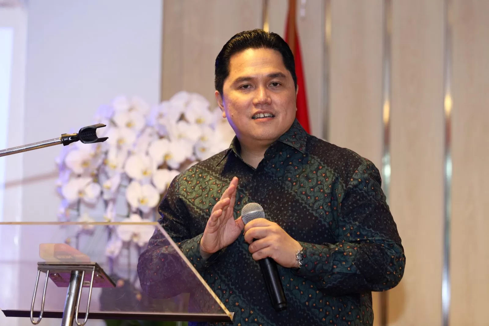 Menteri BUMN Erick Thohir .