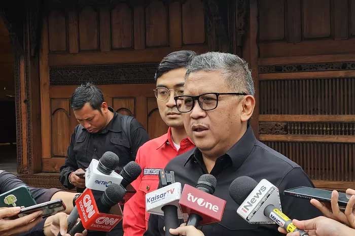 Sekretaris Jenderal (Sekjen) PDIP Hasto Kristiyanto di&nbsp;Bentara Budaya Jakarta, Senin (15/1) sore.