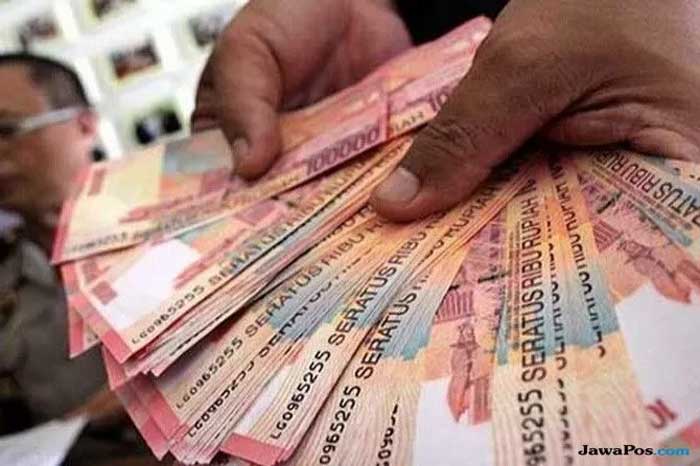 Ilustrasi gaji guru bantu.