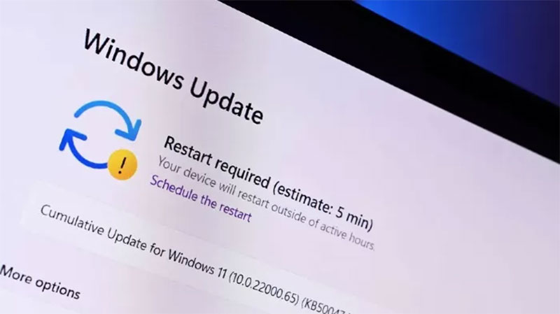Ilustrasi: Update OS Windows.