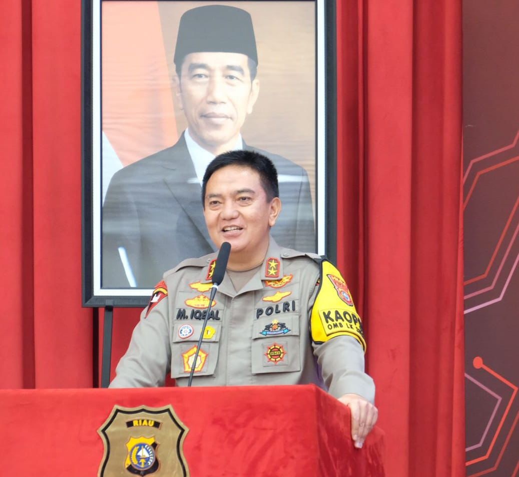 Kapolda Riau Irjen Pol Mohammad Iqbal.