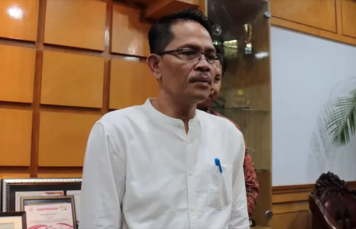 Rektor Universitas Jambi Prof Helmi.