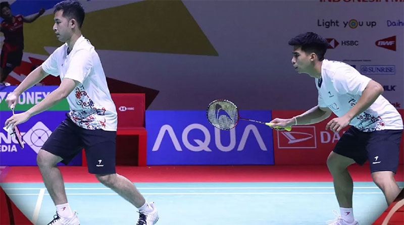 Sabar Karyaman Gutama/Moh Reza Pahlevi Isfahani lolos ke final Spain Masters 2024 setelah mengalahkan William Kryger Boe/Christian Faust Kjaer dari Denmark di semifinal, Sabtu (30/3) malam WIB.