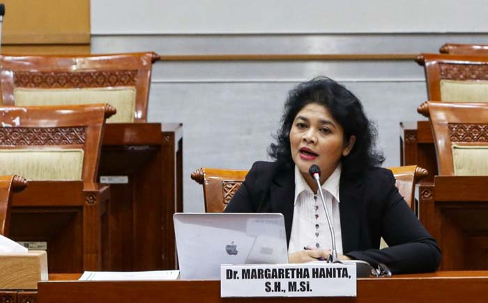 Seleksi anggota LPSK di antaranya dengan menjalani uji kelayakan dan kepatutan anggota di DPR RI, Senin (1/4/2024).