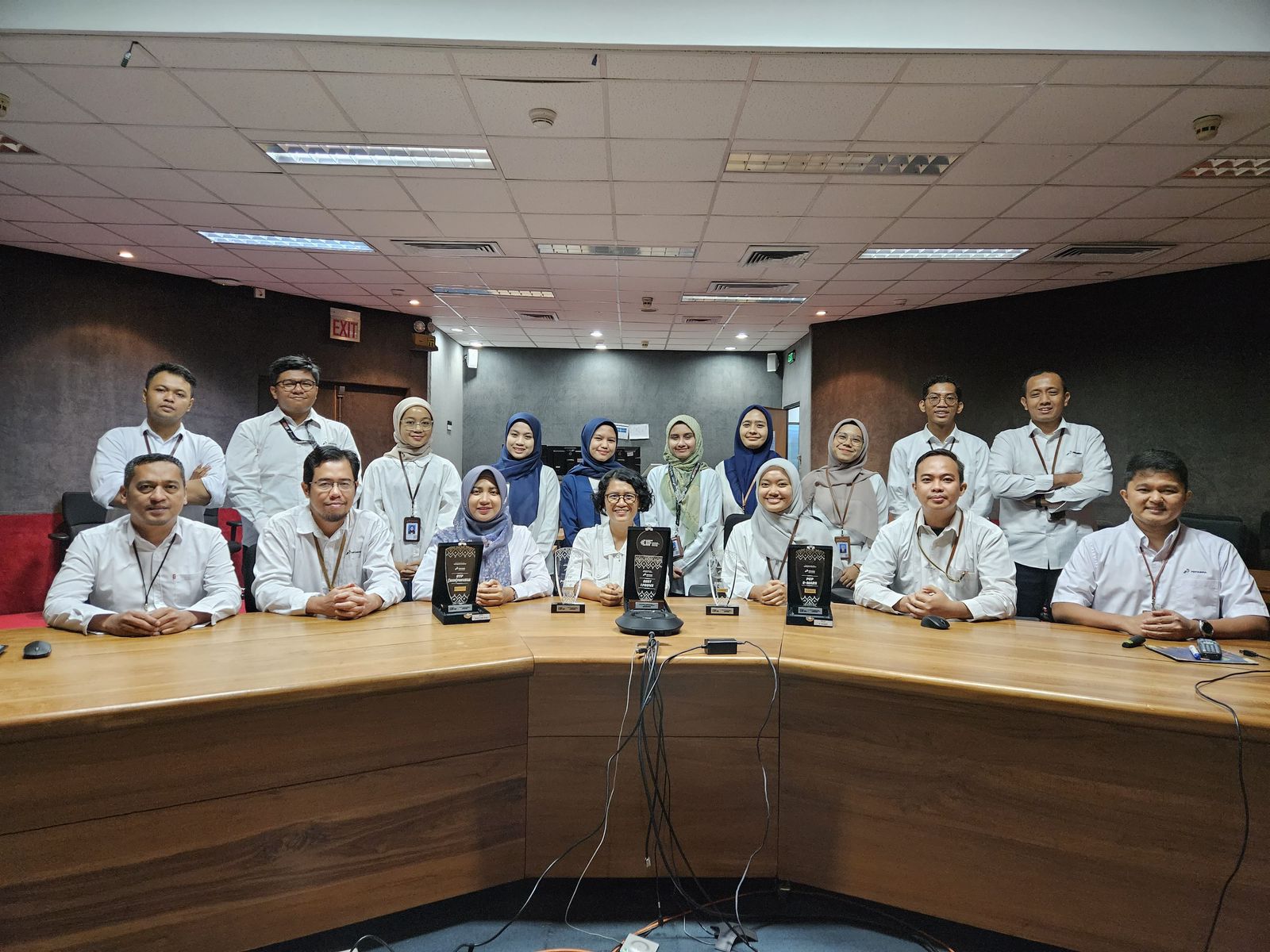 Para pekerja PHR penggagas program Minas Advanced Reservoir Management (e-MARS).