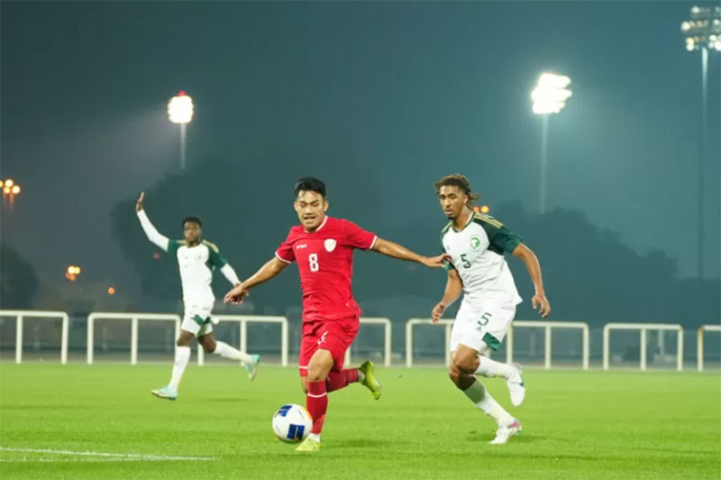 Tim U-23 Indonesia harus mengakui keunggulan Arab Saudi dalam laga uji coba di The Sevens Stadiun, Dubai, Uni Emirat Arab, Jumat (5/4/2) malam waktu setempat.
