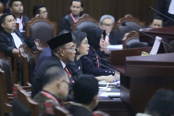 Saksi dalam sidang sengketa Pilpres 2024, beberapa waktu lalu.