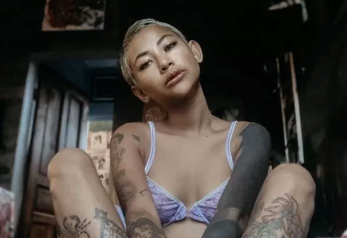 Selebgram Fitri Meliana alias Meli Joker yang ditemukan tewas di kamar mandi di rumahnya, Minggu, (14/4).