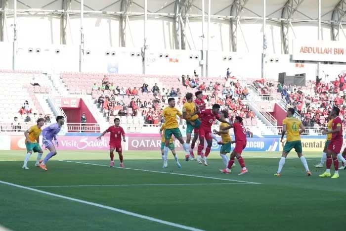 HASIL PIALA ASIA U-23: Timnas Indonesia U-23 menang atas Australia, dan kiper Persebaya Surabaya layak Man of The Match.