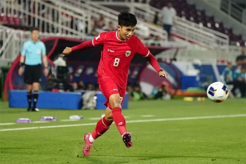 Aksi Witan Sulaeman bersama Timnas Indonesia U-23 benar-benar tampil prima dengan cetak satu gol ke gawang Yordania U-23.