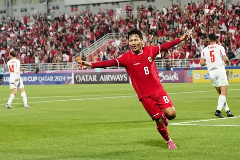 Witan Sulaeman tampil gemilang dengan mencetak 1 gol dan satu assist saat Garuda Muda menang telak 4-1 atas Yordania U-23 di laga terakhir Grup A Piala Asia U-23.