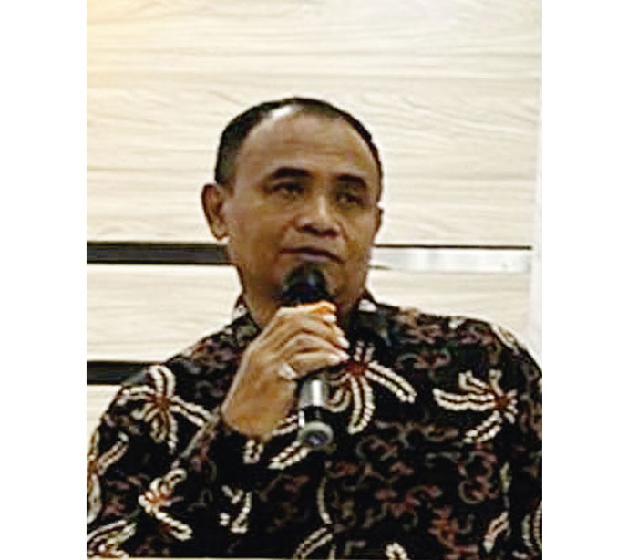 Sekretaris Dinas Pendidikan Inhil H Ahmad Kursairi