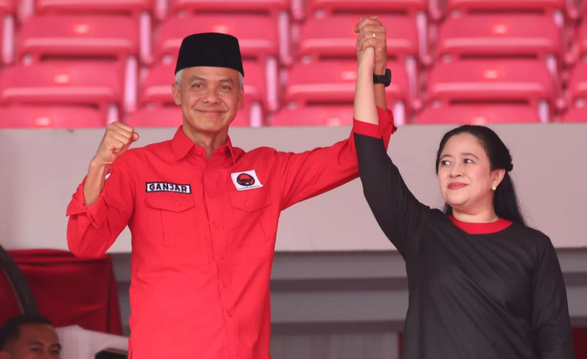 GANJAR PRANOWO DAN PUAN MAHARANI