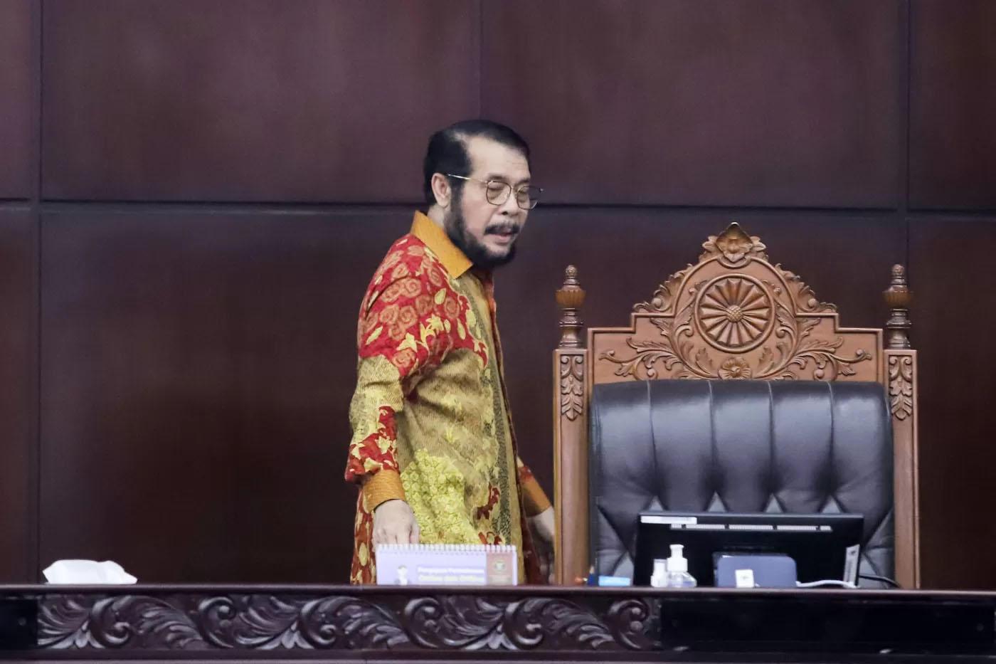 Mantan Ketua Mahkamah Konstitusi (MK) Anwar Usman.