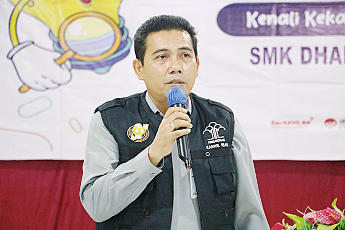 Kepala Kanwil Kemenkumham Riau Budi Argap Situngkir