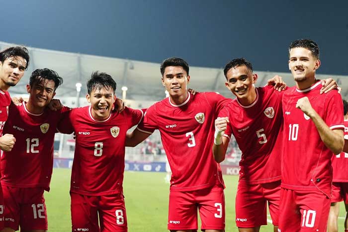 Potret para pemain Timnas Indonesia U23 yang sedang berlaga di ajang Piala Asia U-23.