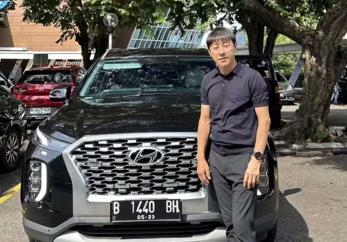 Pelatih Timnas Indonesia U-23 Shin Tae-yong .