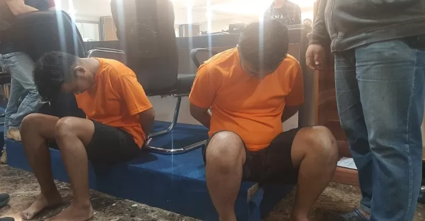 Dua orang tersangka pembunuhan perempuan yang ditemukan dalam koper berhasil ditangkap pihak kepolisian.