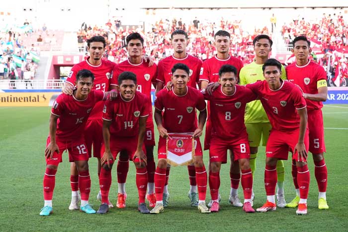 Timnas Indonesia U-23 yang baru saja berlaga di Piala Asia U-23.