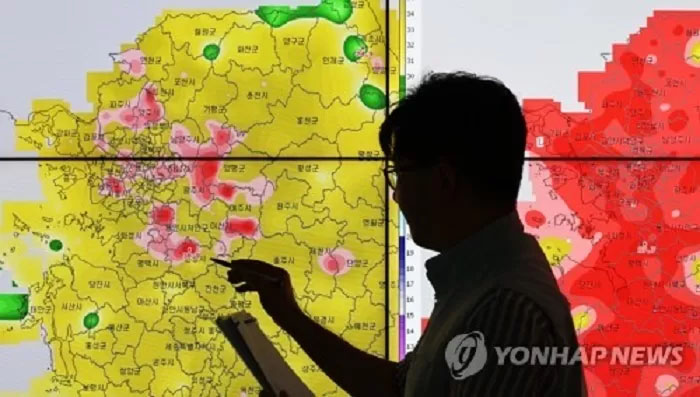 Ilustrasi gelombang panas melanda sejumlah wilayah di Korea Selatan.