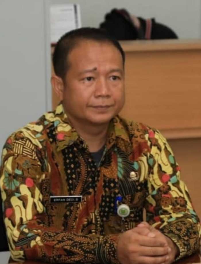 Plt Kepala BKPP Rohul Erfan Dedi Sanjaya STTP MSi