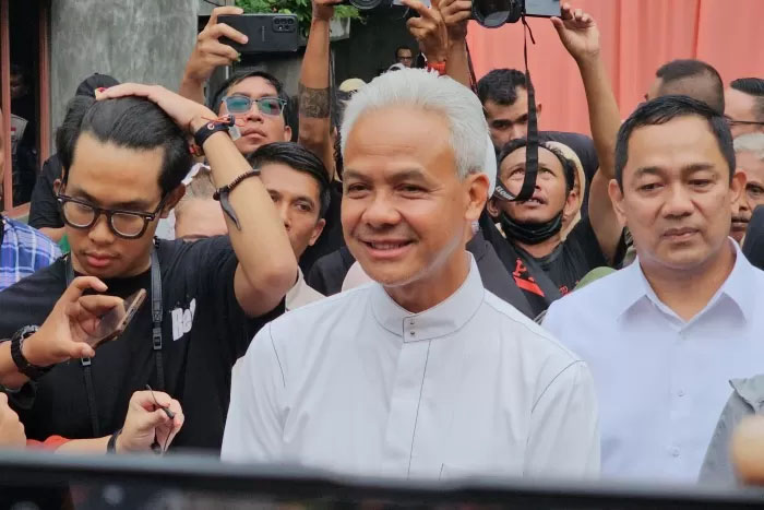 Politisi PDIP Ganjar Pranowo.