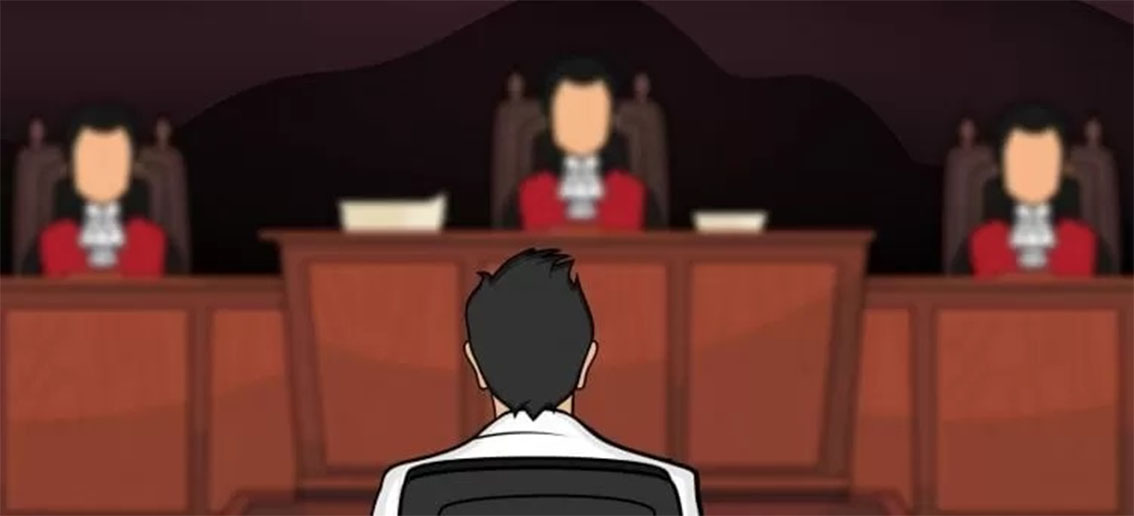 Ilustrasi persidangan
