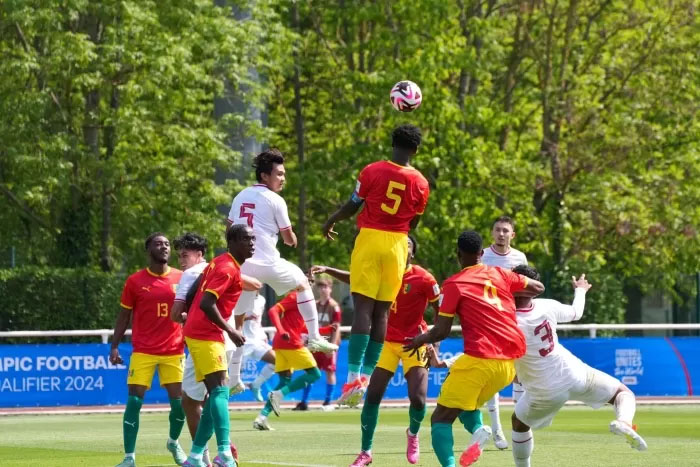 Timnas Indonesia U-23 harus mengakui keunggulan Guinea dengan skor 1-0 dari titik putih.