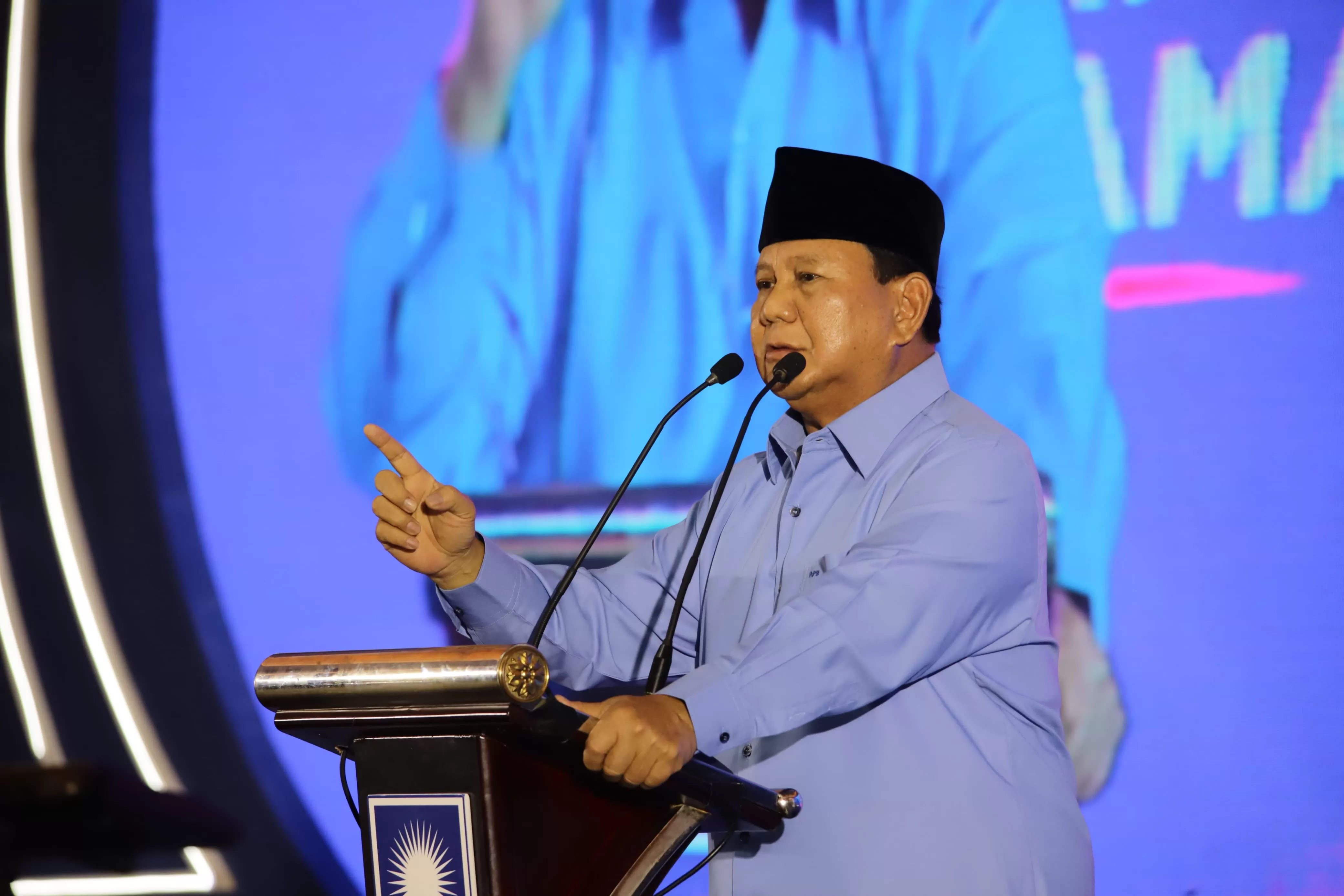 Presiden Terpilih, Prabowo Subianto.