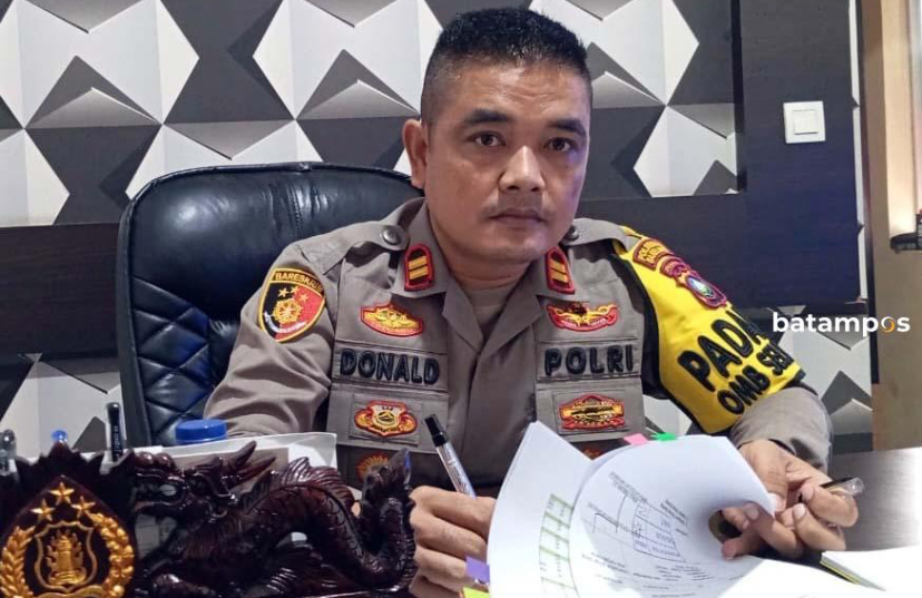 Kapolsek Sagulung Iptu Donald Tambunan