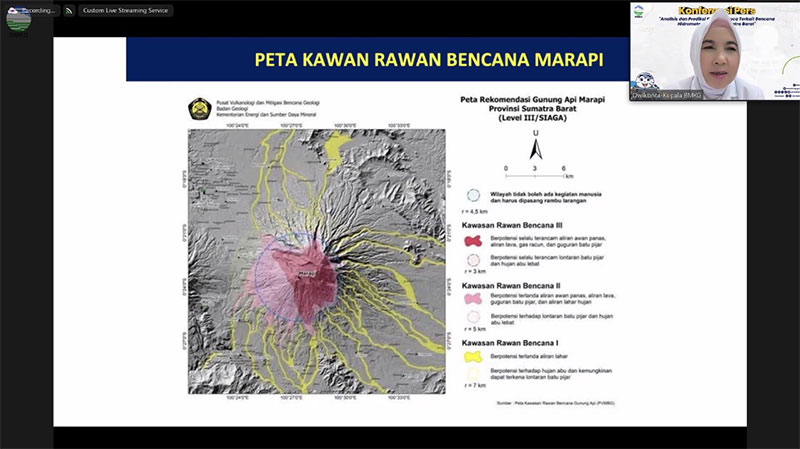 BMKG mengingat warga Sumbar untuk waspada karena hujan lebat pemicu banjir lahar hujan berpotensi sepekan ke depan.