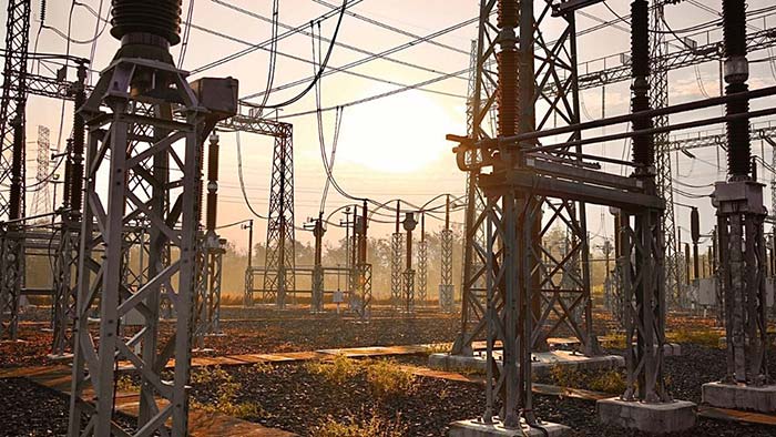 Instalasi Gardu Induk Tegangan Ekstra Tinggi (GITET) 275 kV Gumawang.