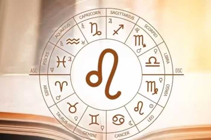 ilustrasi zodiak Leo.