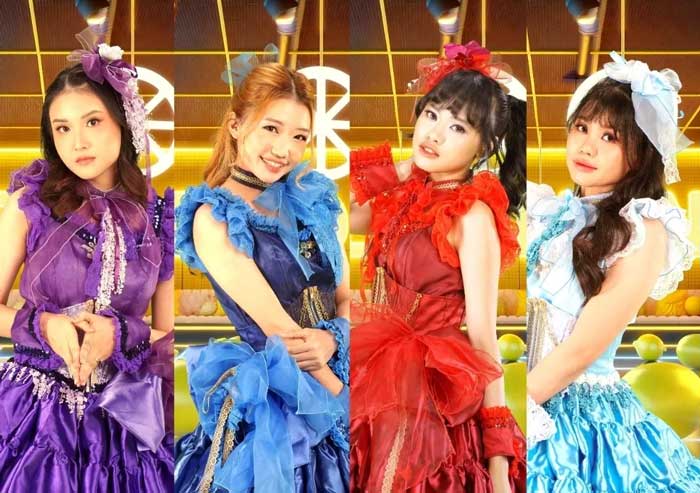 Para personel girlband LEMON.