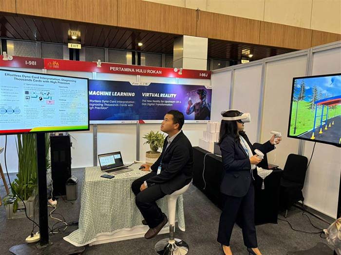 PT Pertamina Hulu Rokan (PHR) tampilkan sejumlah inovasi dan teknologi dalam upaya meningkatkan produksi di IPA Convex 2024.