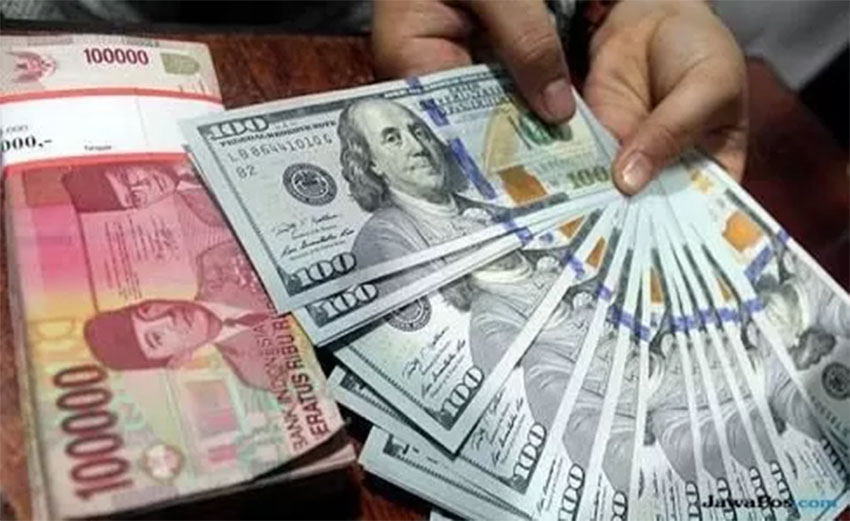 Rupiah melemah lagi terhadap Dolar AS