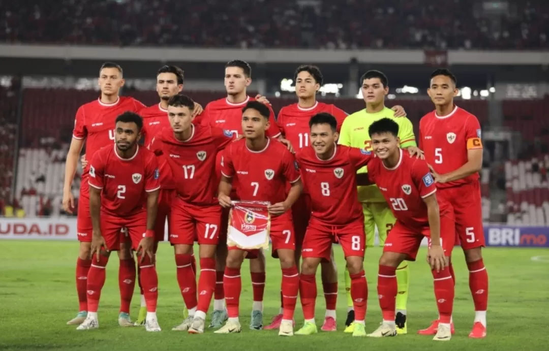 Timnas Indonesia U-23 saat tampil pada Piala Asia U-23 2024