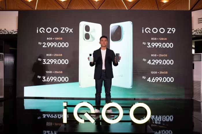 Peluncuran iQOO Z9 Series baru di Indonesia.
