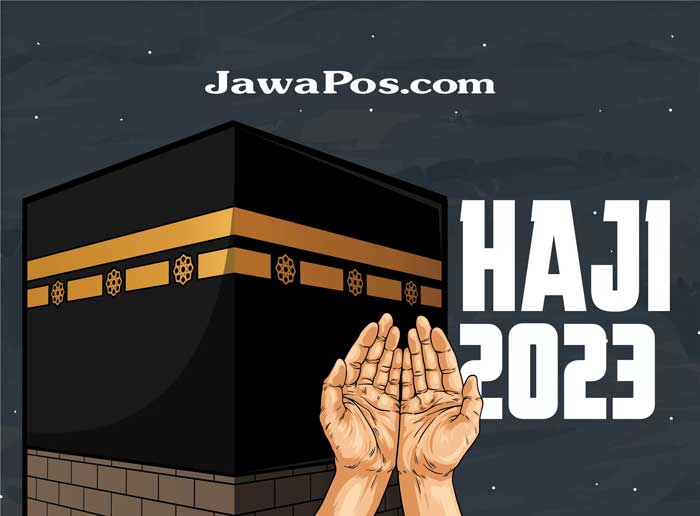 Ilustrasi ibadah Haji 2023.
