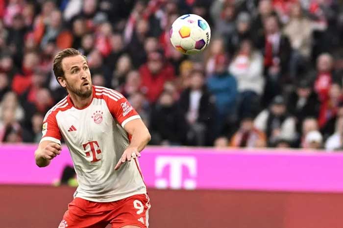Striker Bayern Munich Harry Kane.