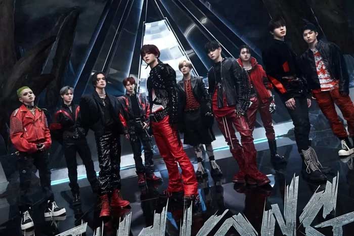 Boygroup K-Pop TREASURE.
