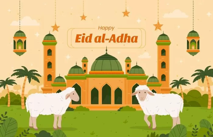 Ilusrasi ibadah Qurban.